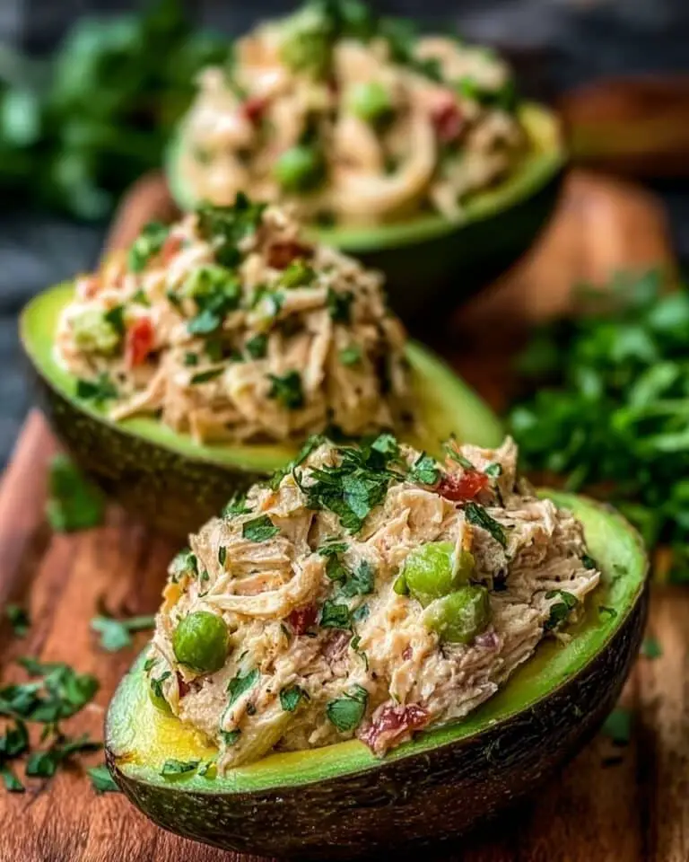 Mexi-Chicken Avocado Cups Recipe