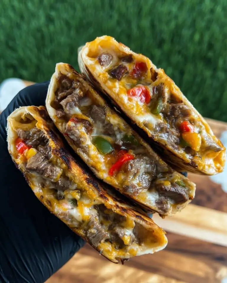 Steak Fajita Crunchwraps Recipe