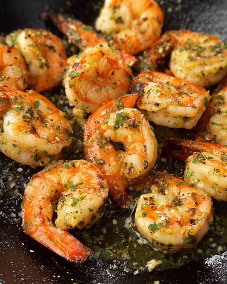 Jumbo Lemon Pepper Shrimp with Garlic Butter Sauce Recipe