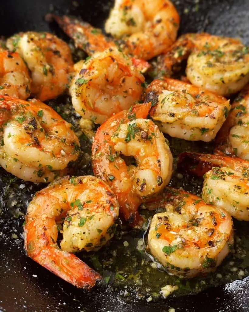 Jumbo Lemon Pepper Shrimp with Garlic Butter Sauce Recipe
