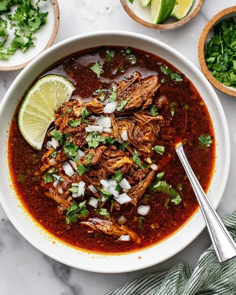 Slow Cooker Beef Birria with Rich Chile Sauce Recipe