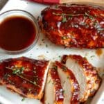 Easy Oven Roasted BBQ Chicken Recipe