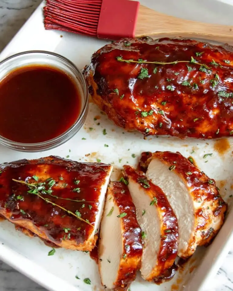 Easy Oven Roasted BBQ Chicken Recipe