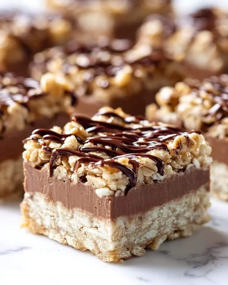 Quick and Easy No Bake Chocolate Oatmeal Bars Recipe