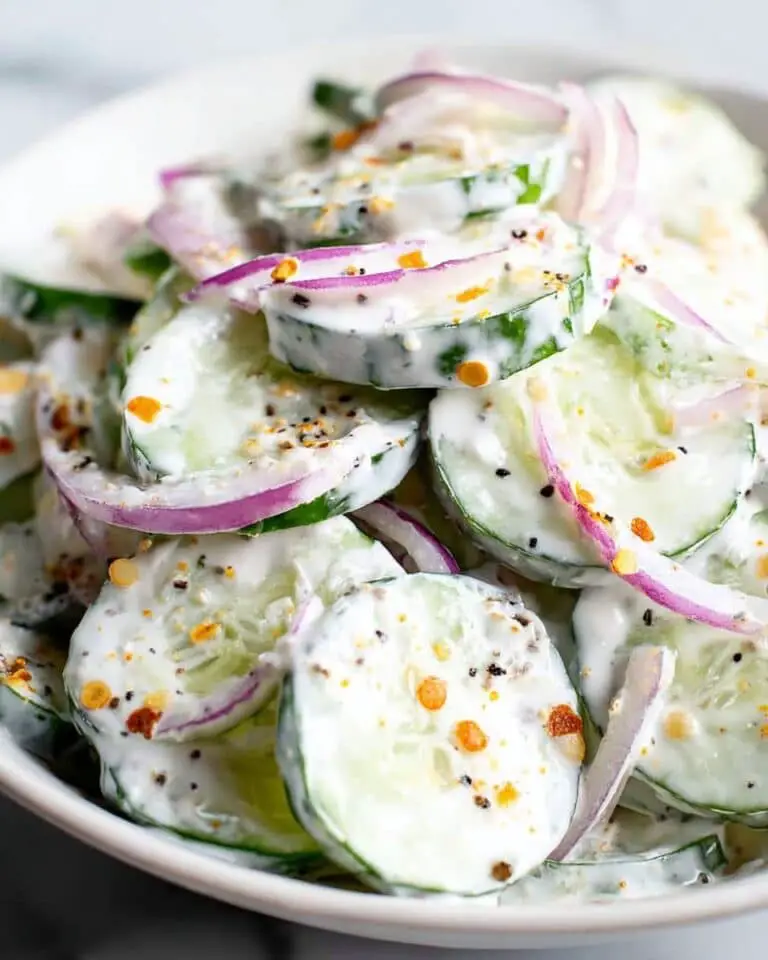 Cucumber Everything Bagel Salad Recipe