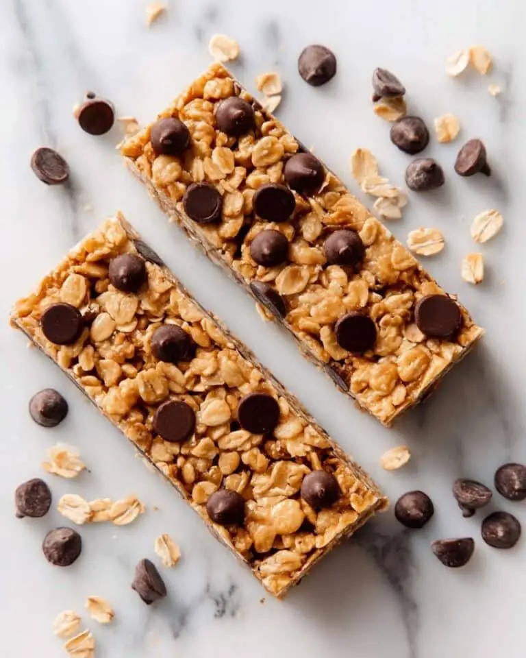 No-Bake Chocolate Marshmallow Granola Bars Recipe