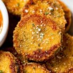 Crispy Baked and Breaded Zucchini Chips Recipe
