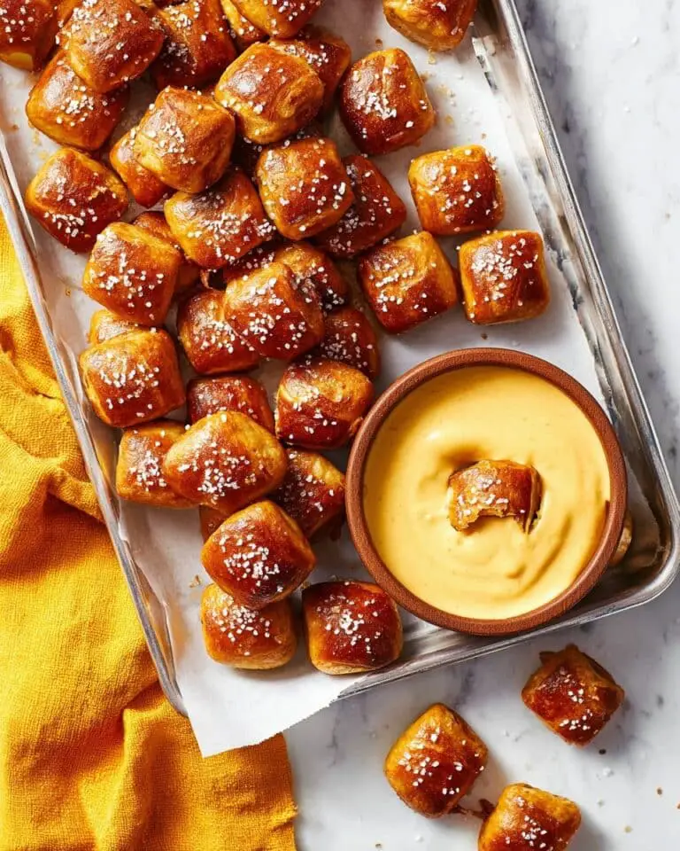Buttery Soft Pretzel Bites Recipe