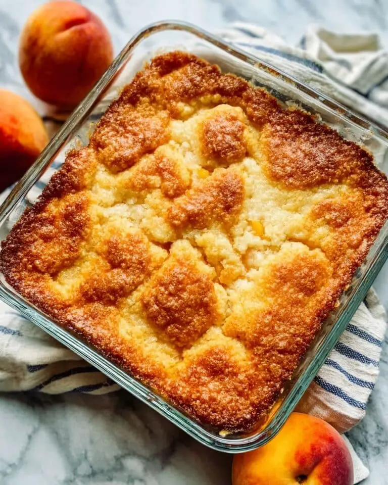 Old Time Oven Peach Cobbler Recipe