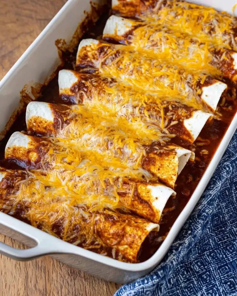 Shredded Beef Enchiladas with Slow Cooker Beef Recipe