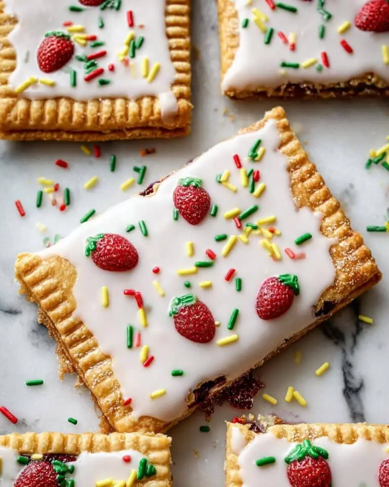 Giant Frosted Strawberry Pop Tart Recipe