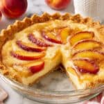 Peach Custard Pie Recipe