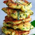 Zucchini-Parmesan Fritters Recipe
