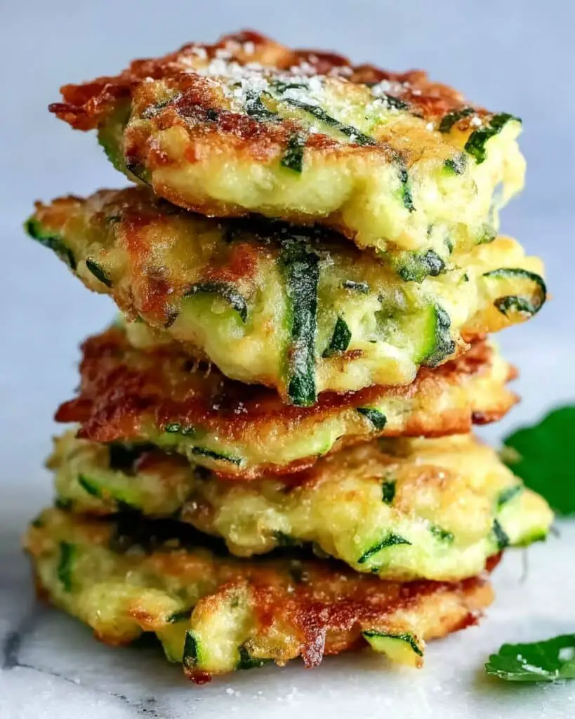 Zucchini-Parmesan Fritters Recipe