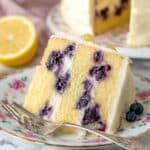 Delicious Lemon Blueberry Cake Recipe