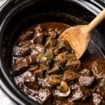 Crockpot Beef Tips and Gravy Recipe
