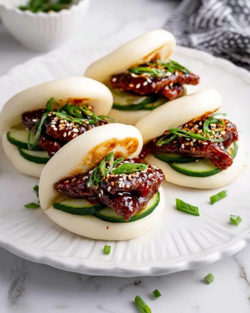 Korean Fried Chicken Bao Buns Recipe