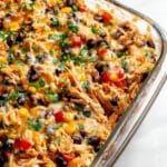 Quick and Easy Chicken Burrito Casserole Recipe