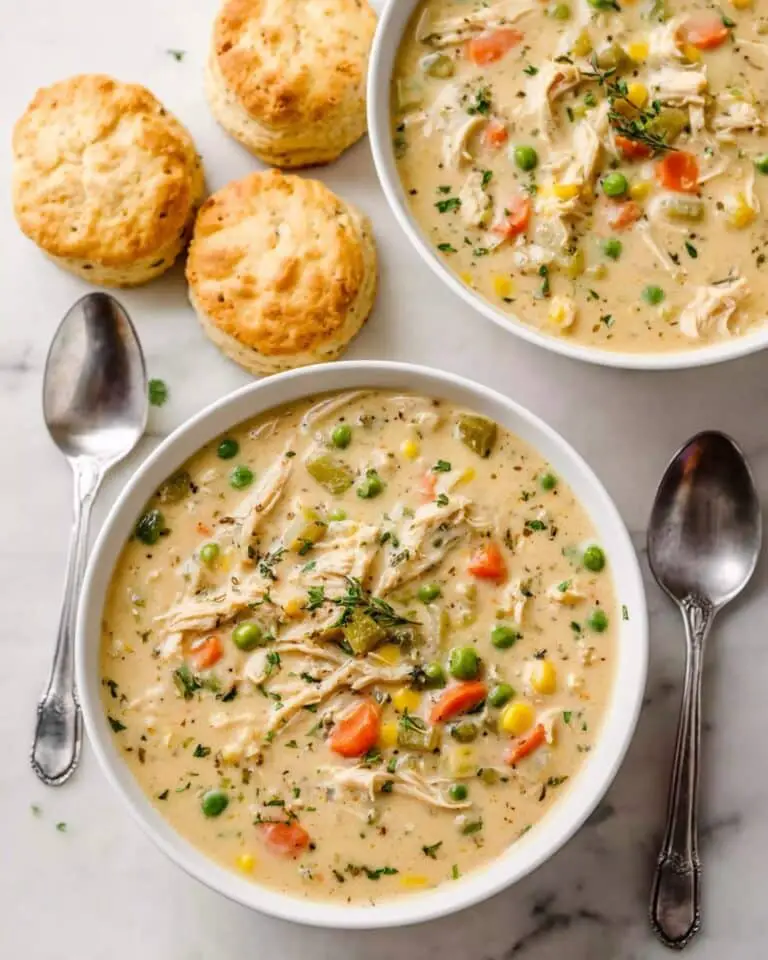 Chicken Pot Pie Soup Recipe