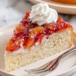 Rhubarb Upside-Down Cake Recipe