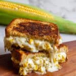 Elotes Corn Grilled Cheese Sandwich Recipe