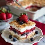 Red White & Blue Mixed Berry Yum Yum Recipe