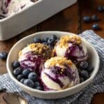 Blueberry Cheesecake Ice Cream Recipe