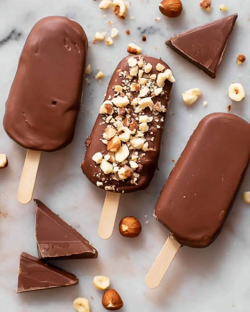Healthy Chocobar | Homemade Chocobar Ice Cream Recipe