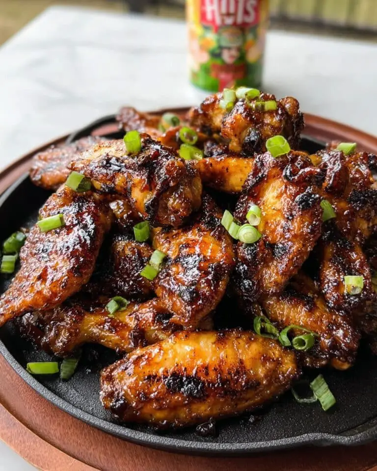 Smoked Hot Honey Chicken Wings Recipe