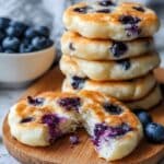 Fluffy Cottage Cheese Blueberry Cloud Bread Recipe