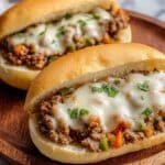 Ground Beef Philly Cheesesteaks Recipe