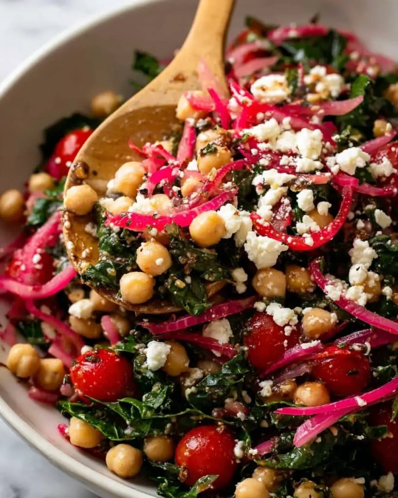 Greek Marinated Chickpea Salad Recipe