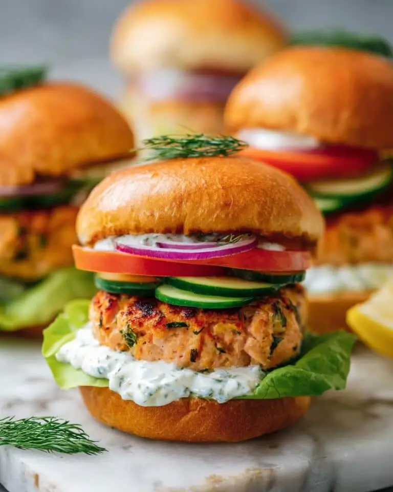 The Best Salmon Burgers Recipe