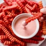 Watermelon Fries with Vanilla Yogurt Dip Recipe