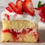 Strawberry Shortcake Sheet Cake Recipe