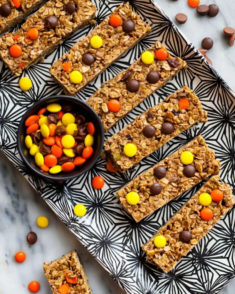 Reese’s Pieces Protein Bars Recipe