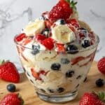 Red White and Blue Cheesecake Salad Recipe
