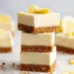 No-Bake Lemon Cheesecake Bars Recipe