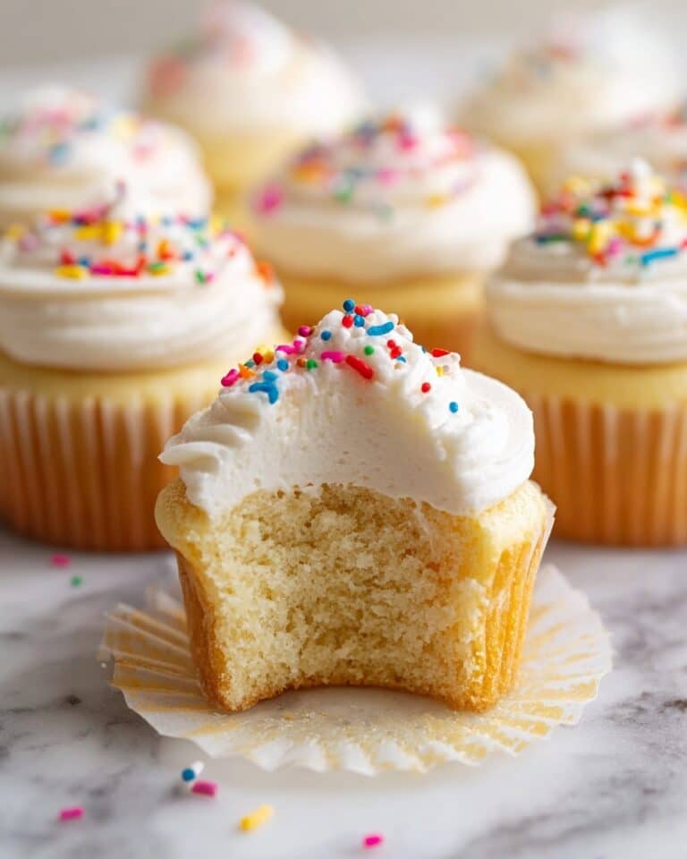 Vanilla Birthday Cupcakes Recipe