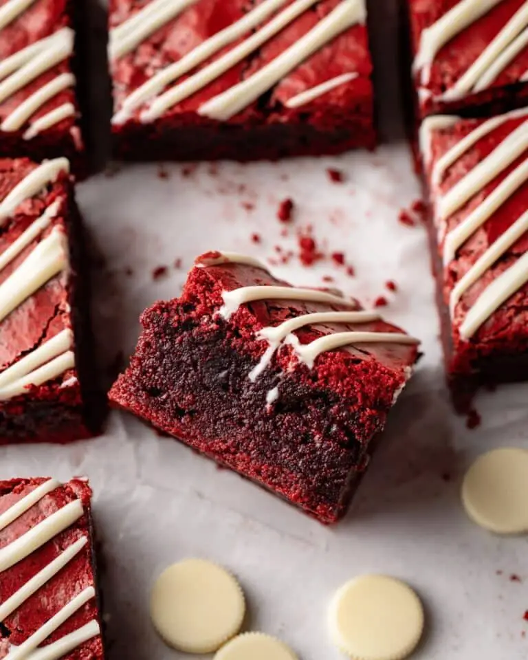 Easy Red Velvet Brownies Recipe