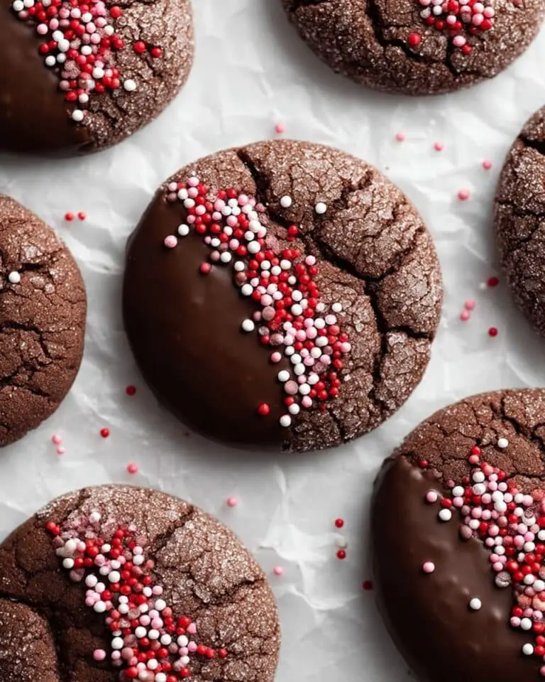 Chocolate Sugar Cookies with Chocolate Coating Recipe