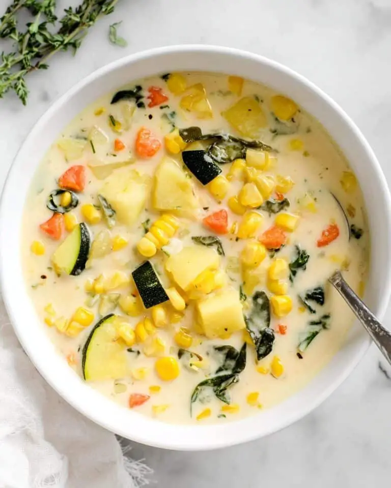 Summer Vegetable Chowder Recipe
