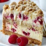 Raspberry Cheesecake Crumb Cake Recipe