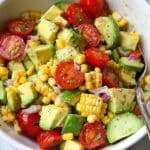 Corn Tomato Avocado Salad Recipe