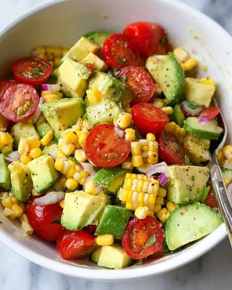 Corn Tomato Avocado Salad Recipe