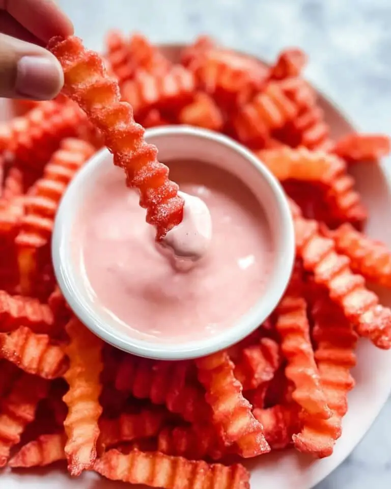 Easy Watermelon Fries with Creamy Yogurt Dip Recipe