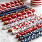 Patriotic Pretzel Rods Recipe