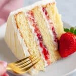 Strawberry Mascarpone Cake Recipe