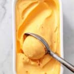 The Best Peach Sorbet Without Ice Cream Maker Recipe