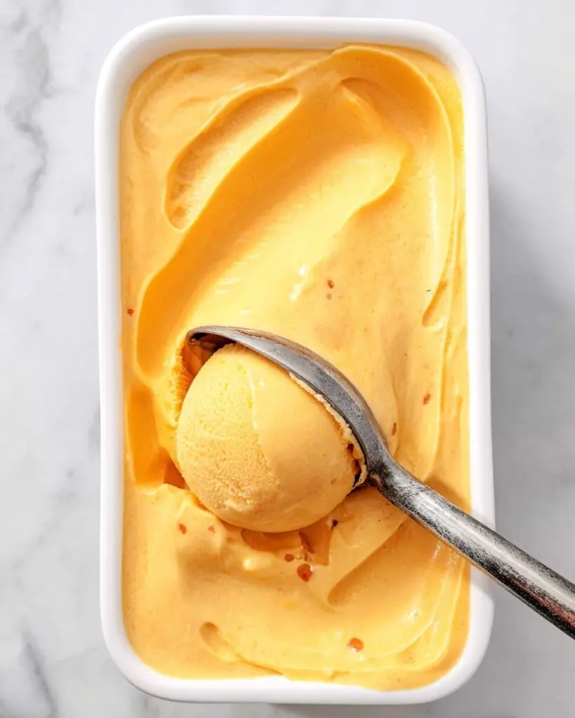 The Best Peach Sorbet Without Ice Cream Maker Recipe